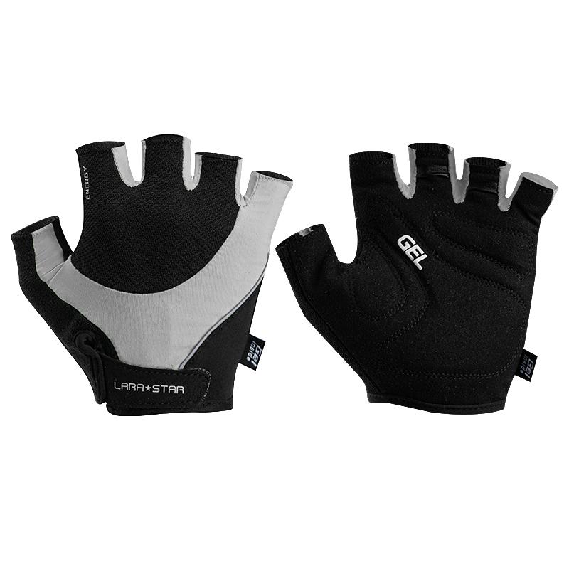 LS0740 Customize Gym Gloves for Weightlifting Man Fitness Fitness Workout Gloves for Children M серый