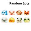 6Pcs/12Pcs Flexible Silicone Anti Slip Key Caps Cover Set Soft Protectors Colorful Key Identifier For Home Car Office Keys