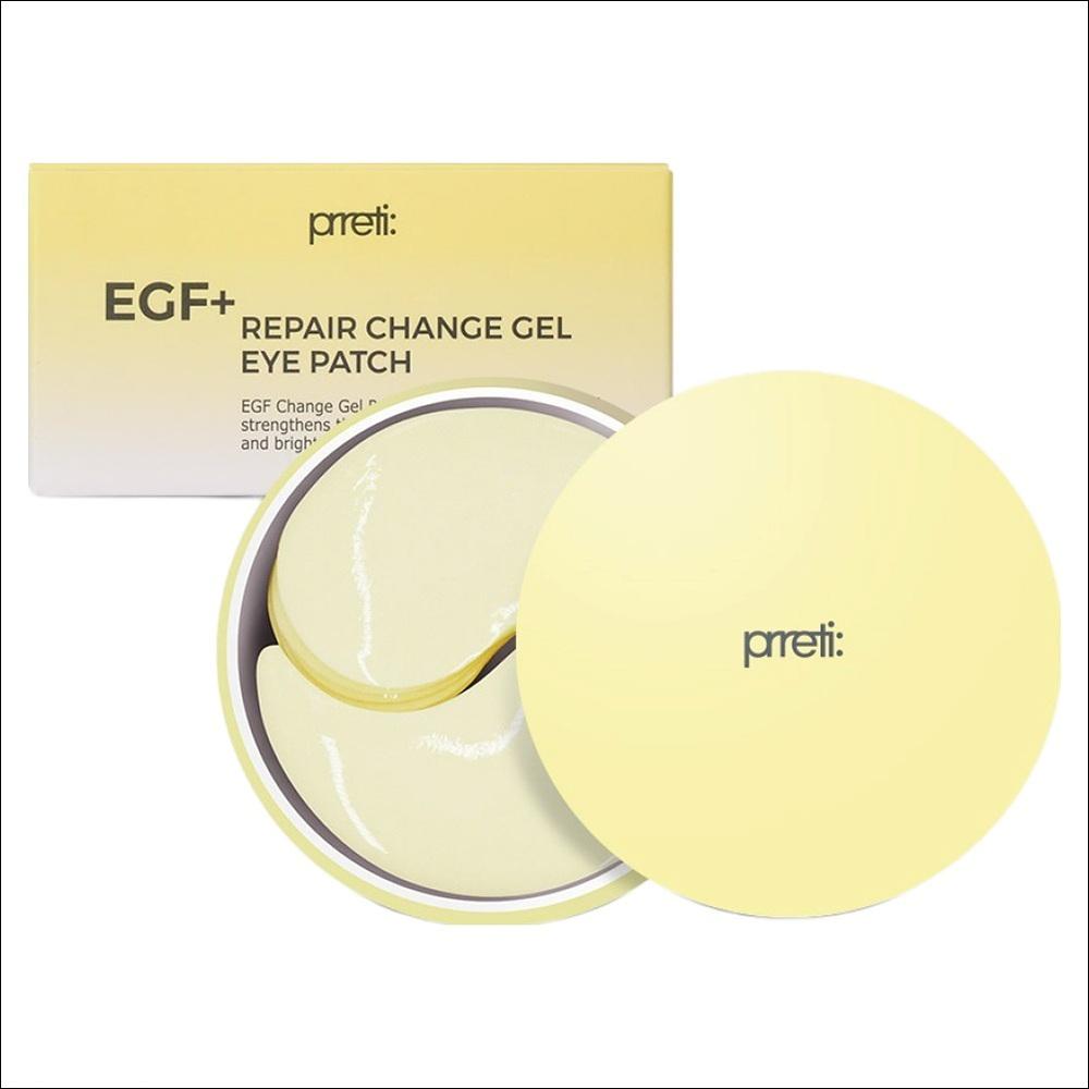 Prreti EGF Plus Repair Change Gel Eye Patch (60 Patches – 1 Jar)