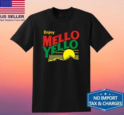 Enjoy Mello Yello Men's Black Size S-5XL