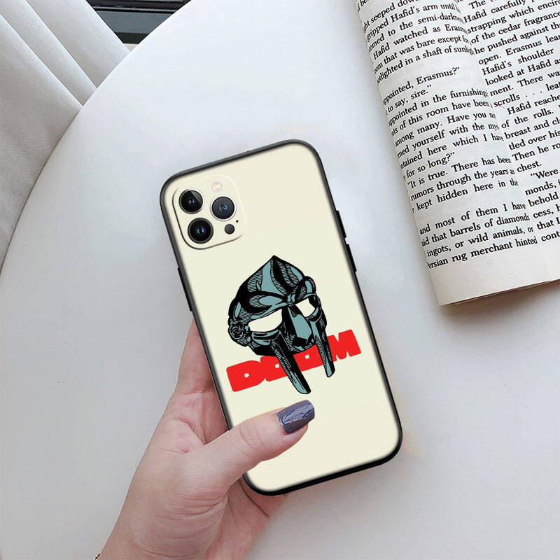 MH89 MF DOOM Phone Shell Case for iPhone 7 8 11 12 13 14 15 16 17 16E XS Pro Max XR X SE Air