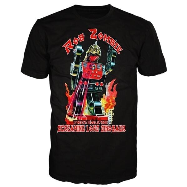Rob Zombie Lord Dinosaur Shirt S M L XL XXL Official Band T-Shirt Tshirt M