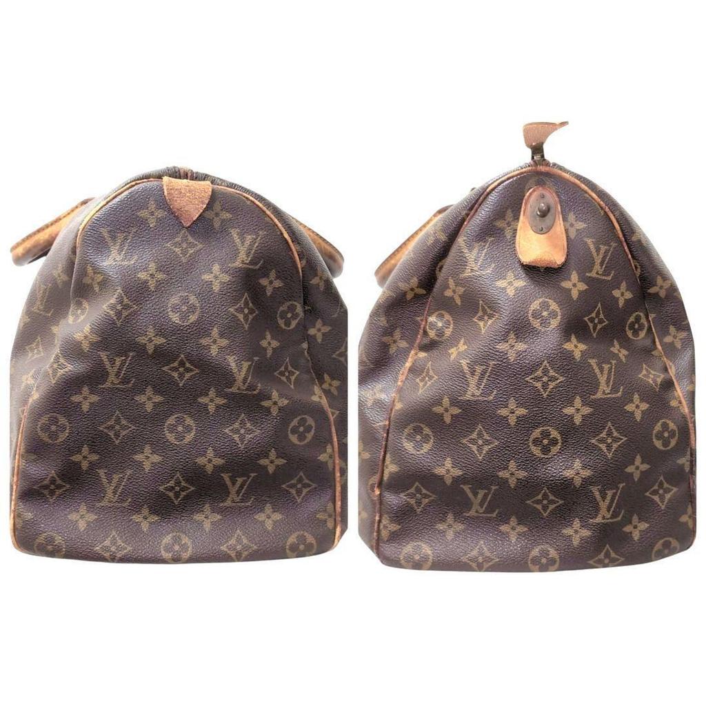 Louis Vuitton Monogram Keepall 45 Boston Bag Brown Travel Bag Authenticated from Japan