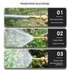 1 Set Home Hose Adjustable Pressure Garden Sprinkler Spray Nozzle Water Gun Brass High Pressure Direct Spray Quick Connector