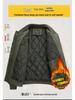 Men's Military-Style Cotton Padded Flight Jacket - Retro Casual Workwear for Autumn/Winter