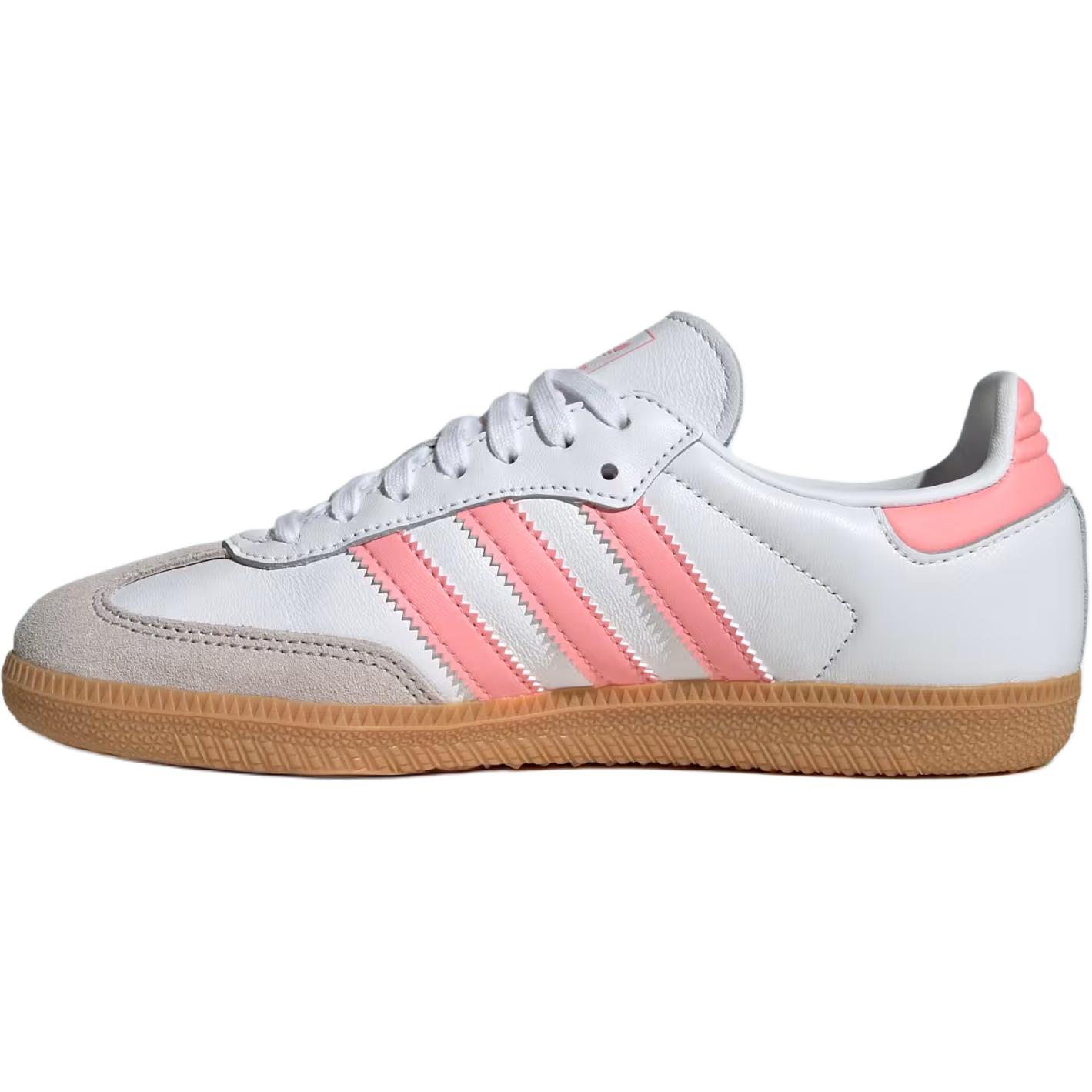 

Adidas Samba OG J White Semi Pink Spark Мужские кроссовки Cloud-White Gum JP5480 38