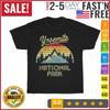 Vintage Retro Yosemite National Park Mountain Vintage T Shirt Men Women Fashion