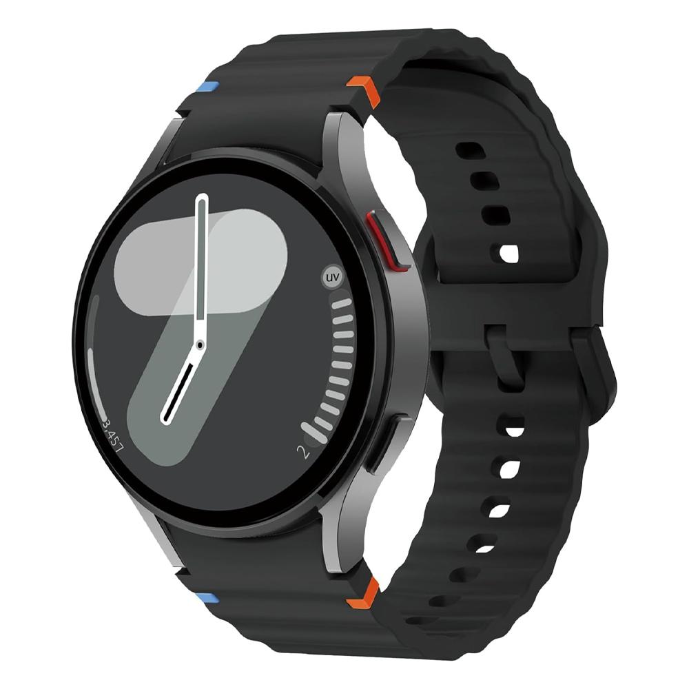Sport Band for Samsung Galaxy watch 7/FE/4/5/6 classic/5 Pro 40 44mm No Gaps correa bracelet silicone belt Galaxy watch 7 straps