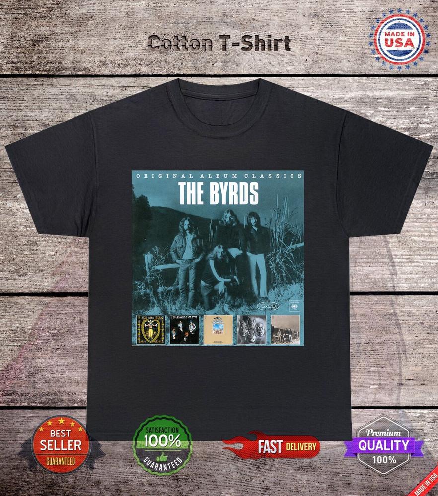 

THE BYRDS - ORIGINAL ALBUM CLASSICS 2012 T Shirt Full Size S-5XL Unisex T-Shirt XXXL