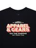 Jeimiweseuteu A&G Lettering T-Shirt (Black)