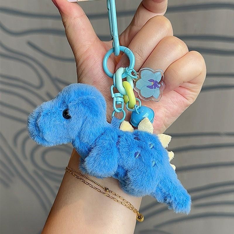 Candy Colored Cute Dinosaur Cartoon Doll Pendant For Backpack Decoration