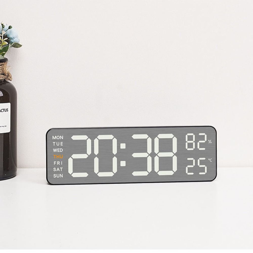 Wall-mounted Digital LED Clocks Multi-functional Display Table Clock New Alarm Clocks  Bedroom