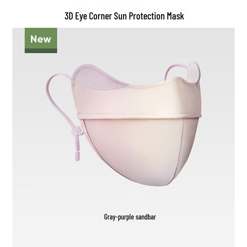 Sanjihuwai TP1113 3D Ice Silk Sun Protection Mask with Fishbone Support