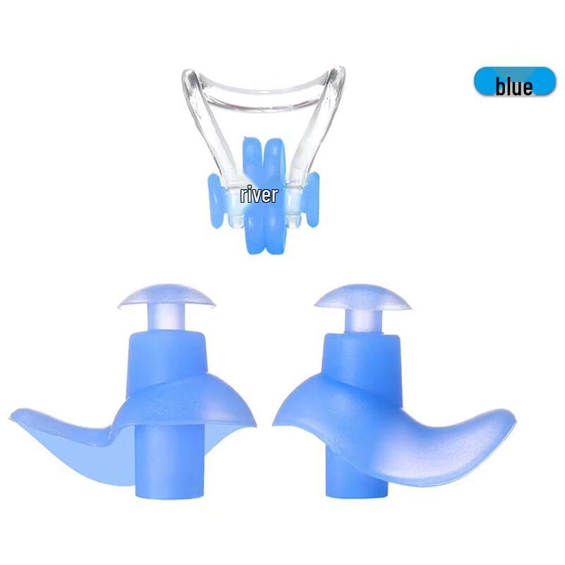 KND Professional Silicone Swimming Earplugs & Nose Clips