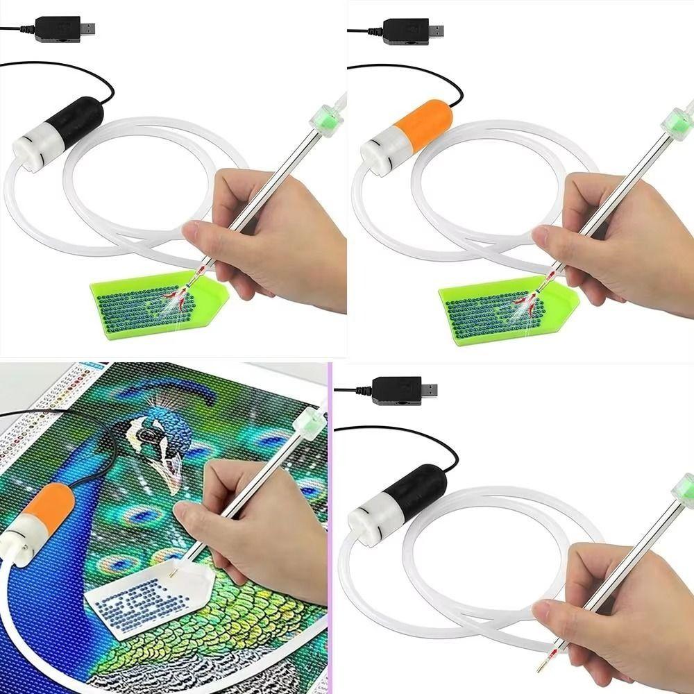 DIY Vacuum  Art Pen Kits Craft  Painting Drill Pen Embroidery Drill Pen  Home
