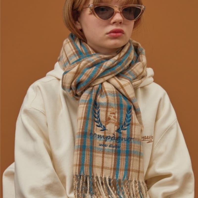 

CPGN Heritage Check Muffler Beige ONE