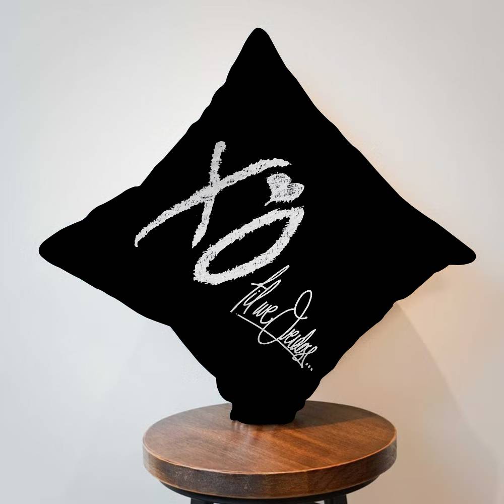 The Weeknd Xo Cuscino Regali Arredamento Ufficio in Casa Copricuscino per Divano Camera da Letto Auto 45X45Cm