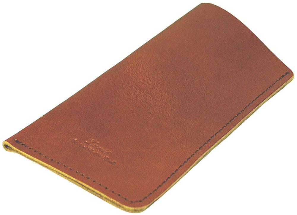 Zenith Genuine Leather Eyeglass Made In CA Case/Sunglasses Case, Japan, Camel, B-0142