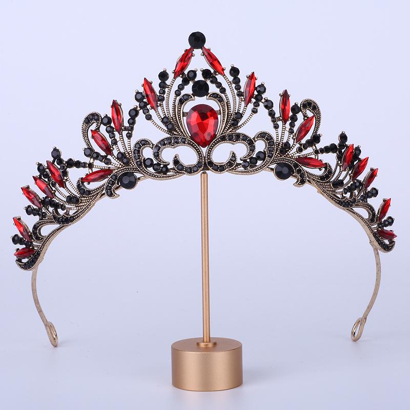Bride Crown Headdress Birthday Wedding Hairband Jewelry Queen Wedding Alloy Hair Accessory Crown