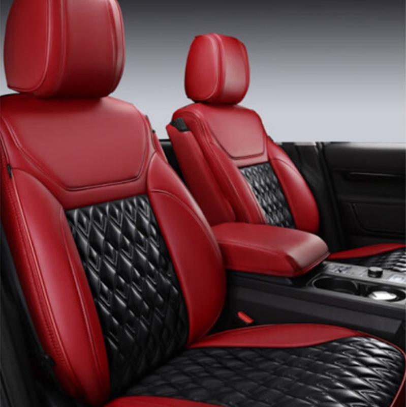 Toyota Land Cruiser All-Season Leather Seat Covers & Cushions Set