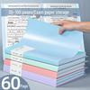 A4 Transparent Insert Folder: Data, Test Paper, Sheet Music, and Storage Book for Students.