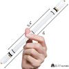 Pen Spinning Pens Menowa Non Slip Mod, Medium Weight Handmade Fidget Spin Pen for Beginner and Intermediate, White