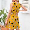 Damski Letni Nowy Produkt Retro Imprezowy Wzór Kropki Fali