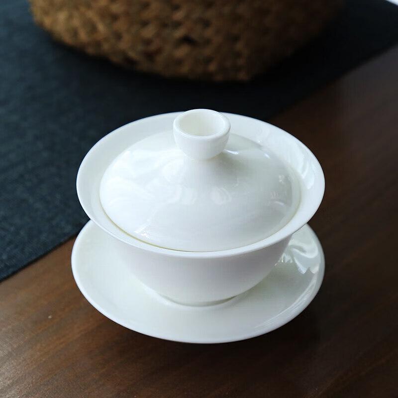 Dehua White Porcelain Gaiwan Tea Bowl