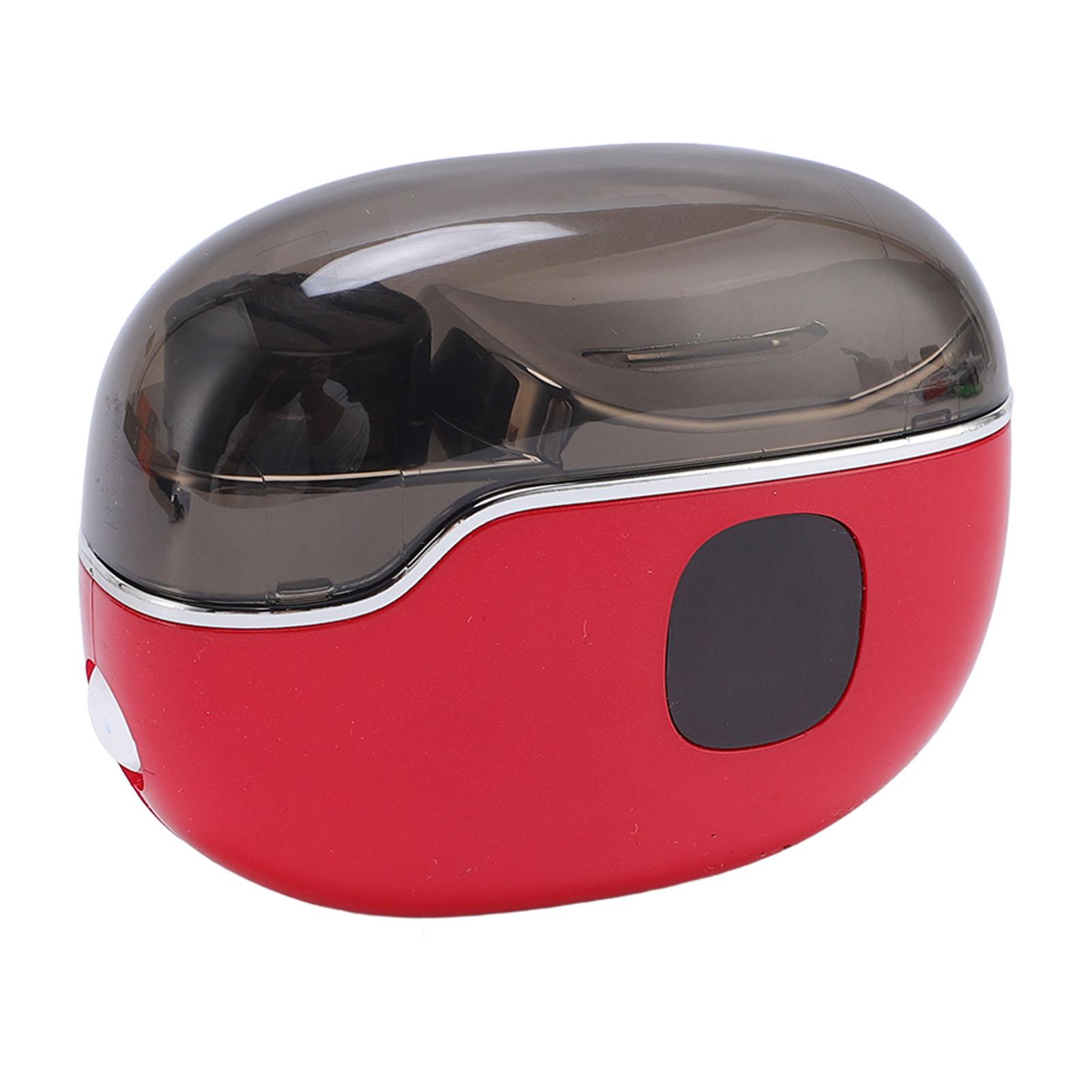 

Electric Nail Clipper with Nail Polish Curing Lamp USB Charging Adjustable Fingernail Trimmer красный