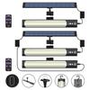 Outdoor 316/158 LED Solar Lamp Motion Sensor Outdoor Camping Wall Light Waterproof Yard Garage Porch For The Garden P7K4