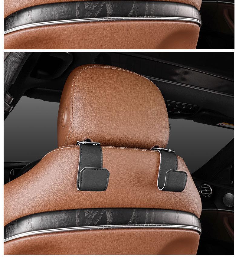 Car Seat Backrest Hook for Small Item Storage