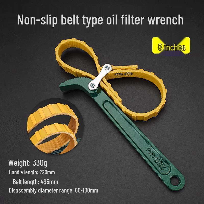 Uniwersalny klucz do filtrów oleju typu szczękowego do wykręcania i demontażu