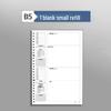 Thickened Loose-Leaf 5-Subject Notebooks for Students: Removable Pages & Error Correction Section