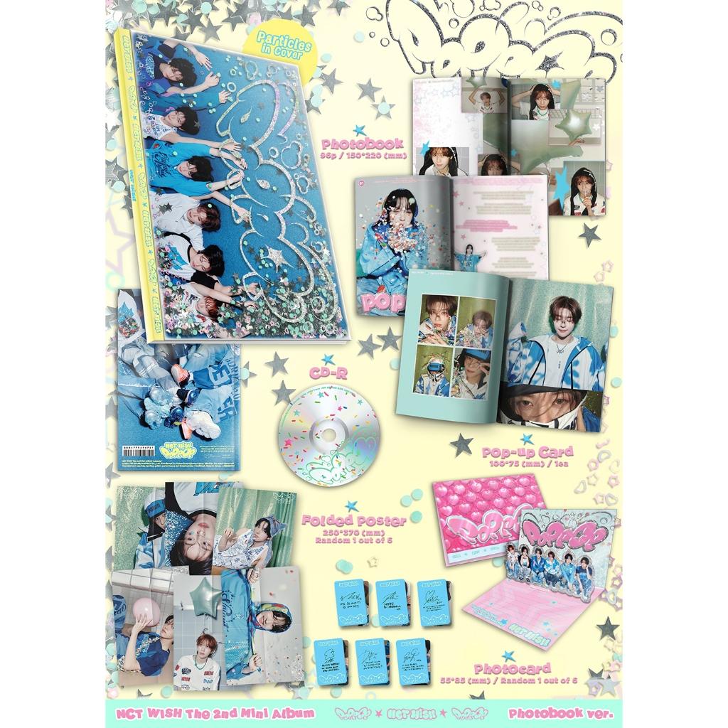 [READY STOCK] NCT WISH - 2nd Mini Album POPPOP PHOTOBOOK Ver