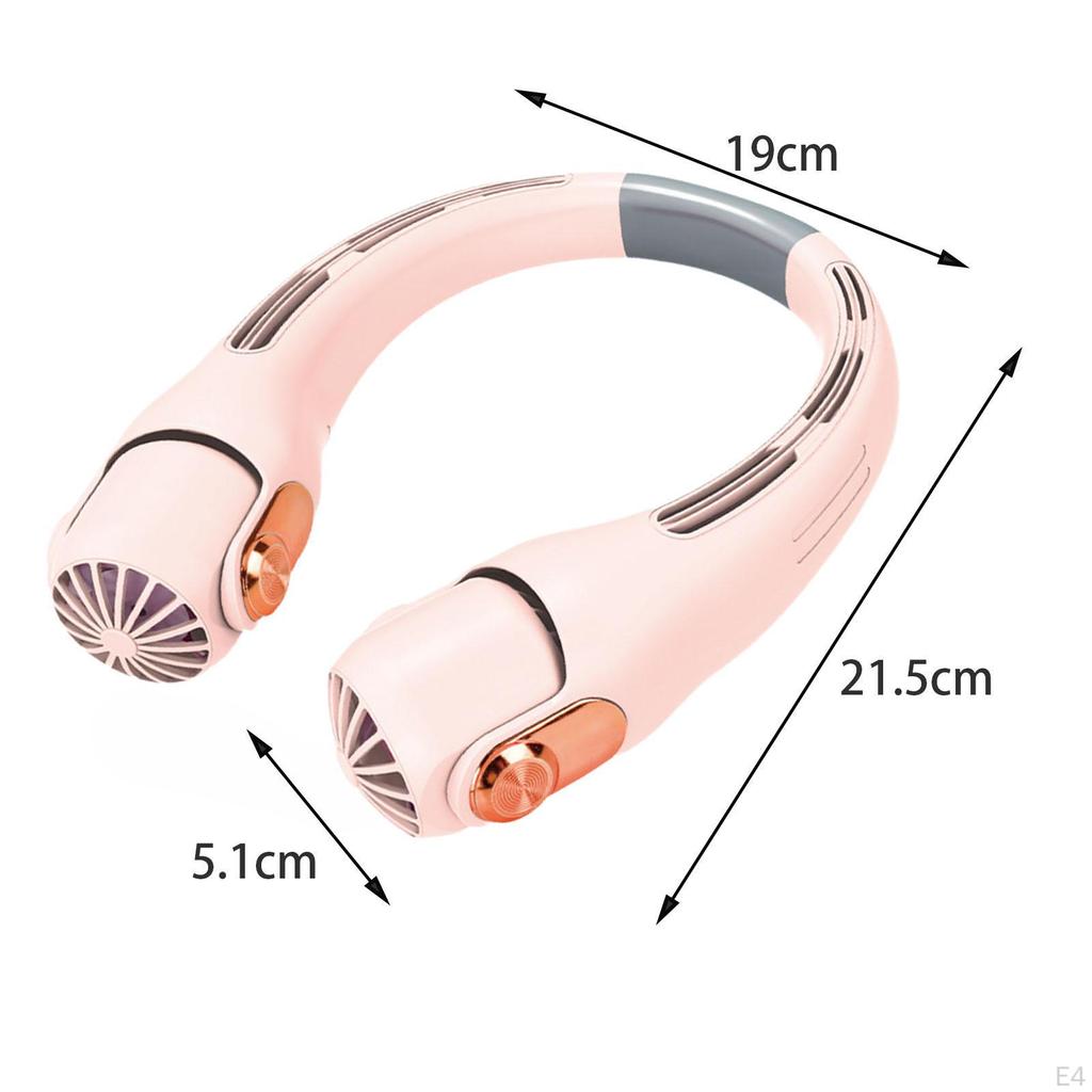 Blattloser Nackenventilator, wiederaufladbares tragbares Kühlgerät für Outdoor-Aktivitäten