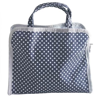 C-RAYS Waterproof Gym Bag with Mesh Bottom, Ideal for Spas, Pools, and More (Polka Dot)