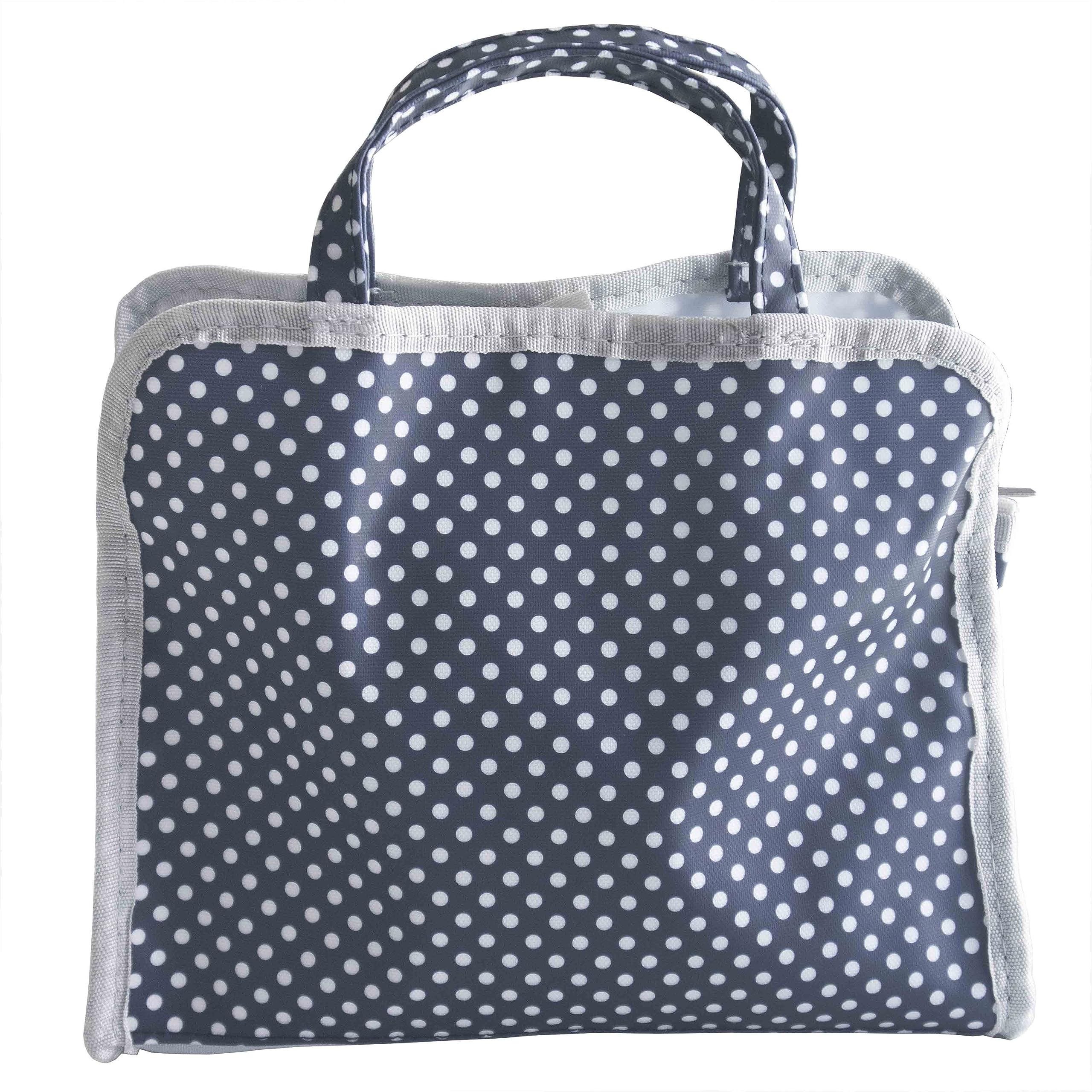 

C-RAYS Waterproof Gym Bag with Mesh Bottom, Ideal for Spas, Pools, and More (Polka Dot)