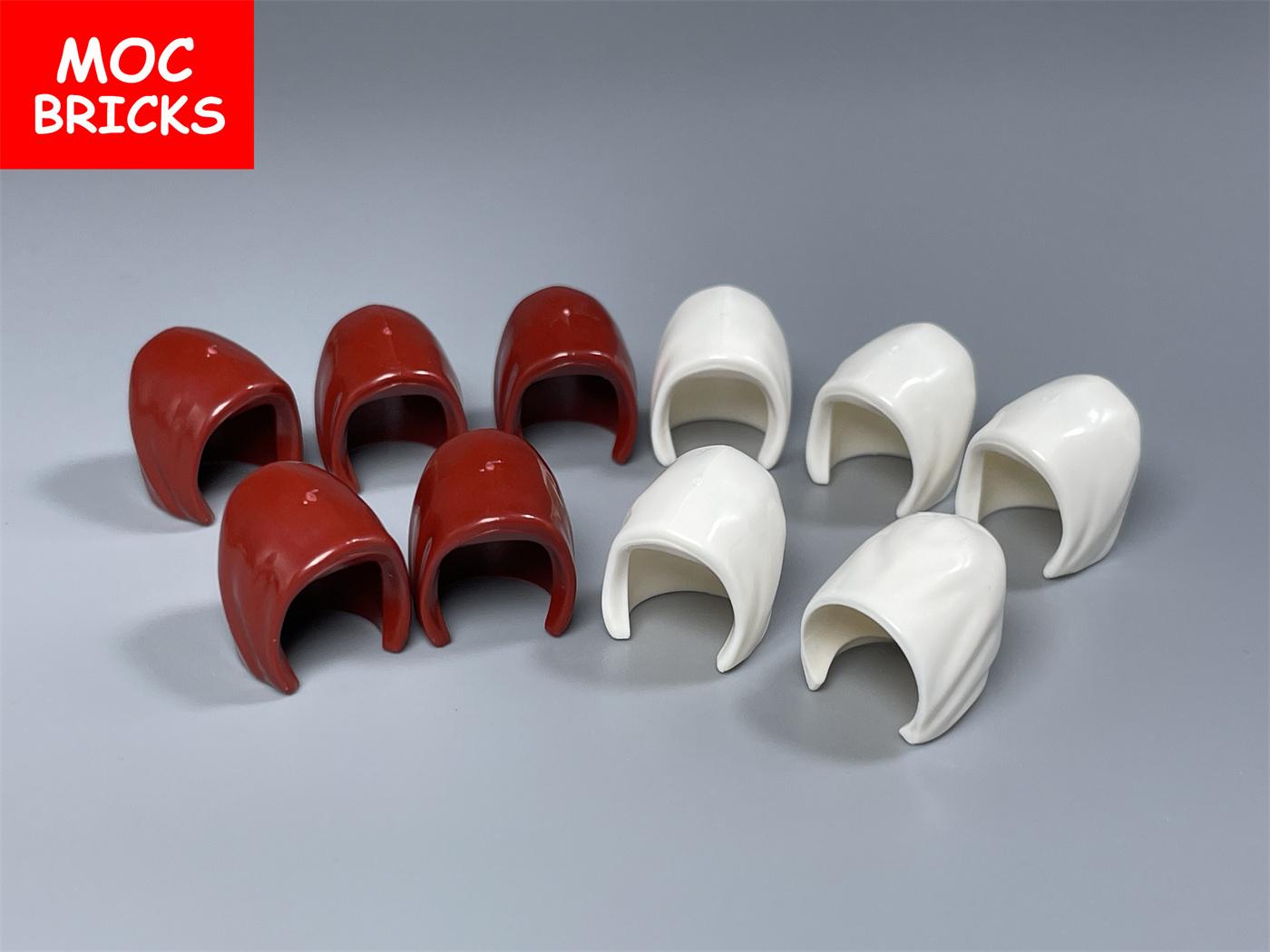 

Non-Toxic 10Pcs/Lot Moc Bricks Hat Helmet Headgears Accessories Figure Parts Building Blocks Chilren S Toys Kids Gifts