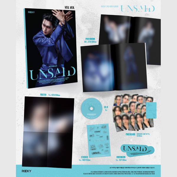[Preordine] ROCKY - 3° Mini Album [UNSAID] (VEIL Ver.)