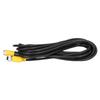Car Video Extension Cable 4‑Pin 5m/16.4ft Male to Female Waterproof for Truck Trailer Bus Motorhome