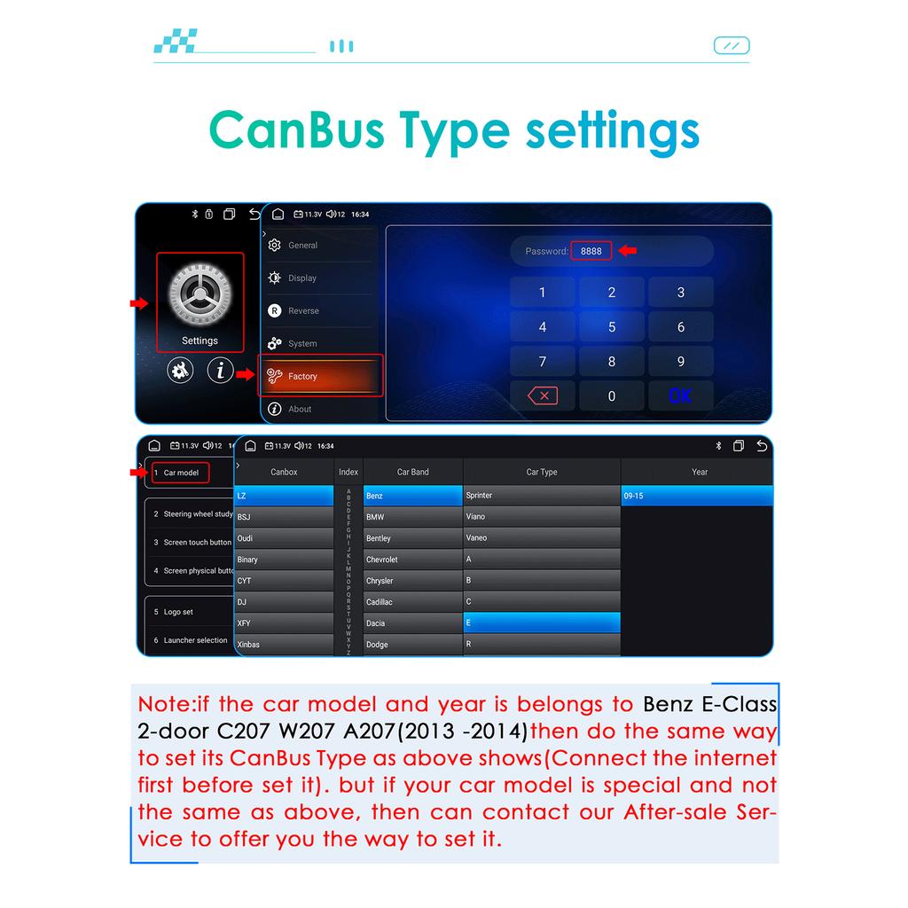 OSSURET Android 13 Auto Car Intelligent Systems Radio For Mercedes Benz E-Class C207 W207 A207 NTG 4.0 4.5 5.0 2-Door Autoradio Head Unit Bluetooth