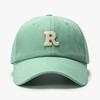 Cotton Baseball Cap For Women With Embroidered Letter Design Summer Sun Protection Casual Outdoor