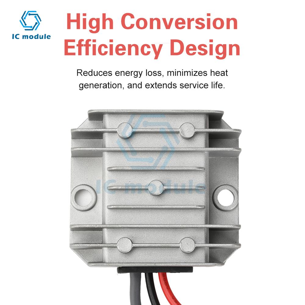DC12V to 30V Step Up Converter DC 9-28V to 30V 3.5A Boost Module IP68 Waterproof High Efficiency Power Supply