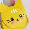 Unique Cats Pattern Shoulder Bag For Children Compact Size Adjustable Strap Crossbody Bags Girls Fashionable Mini Purse