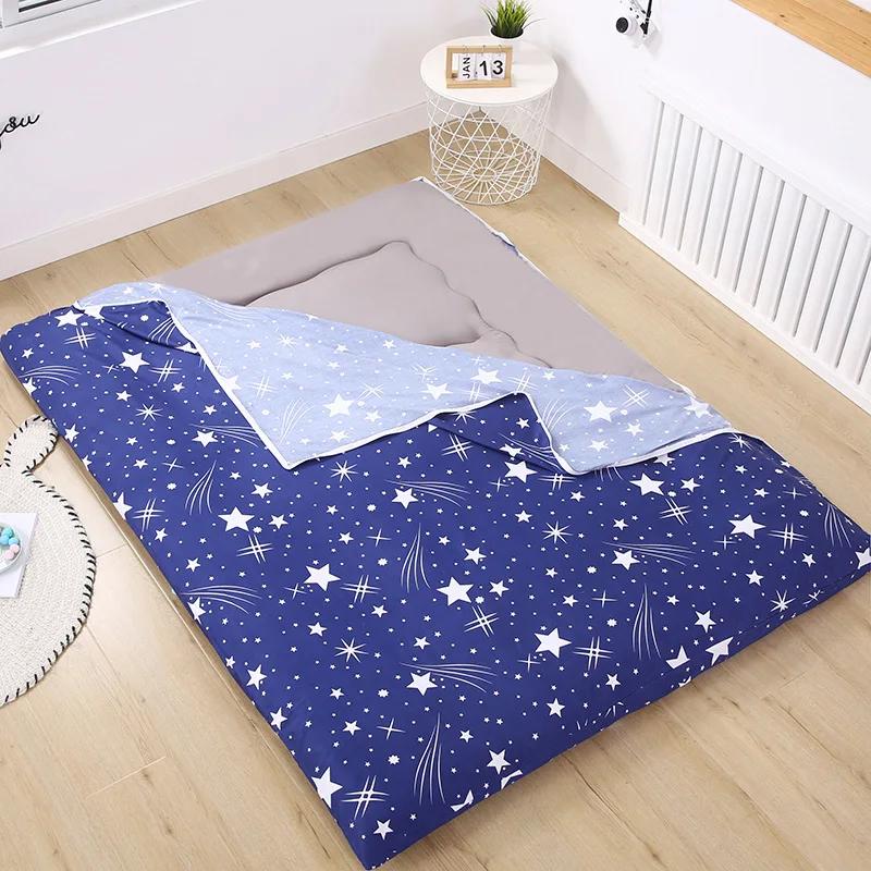 All-Inclusive Floor Bunk Dirty Cushion Cover Comfortable Mattress Cover Dust-Proof Sanded Bed Cover Removable Washable