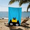 fahion funny cute cat M-Merle Goll art Towel Beach Quick Dry Soft Pool Towels Gift for Travel Gym Shower Camping sports