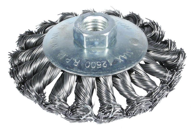 BRUSH DISC ANGLE BRUSH 100MM ZN - E-561-5100