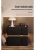 New High-End Smart Bedside Table with Light: Personalized Modern Storage for Bedroom
