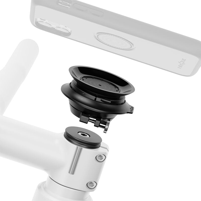 FIDLOCK VACUUM Mount for Stem Ahead Smartphone Android Universal VACUUM AHEAD CAP BASE Japanese Cap, Mount, Compatible, Patch, One-Touch