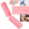 30 Holes Nail Drill Bits Holder Dustproof Acrylic Cover Manicure Tools Space Saving Nail Grinding Bits Container